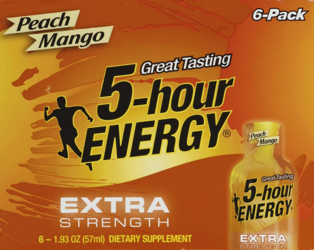 5-hour ENERGY 5 Hour Energy Hour ENERGY Shot, Extra Strength