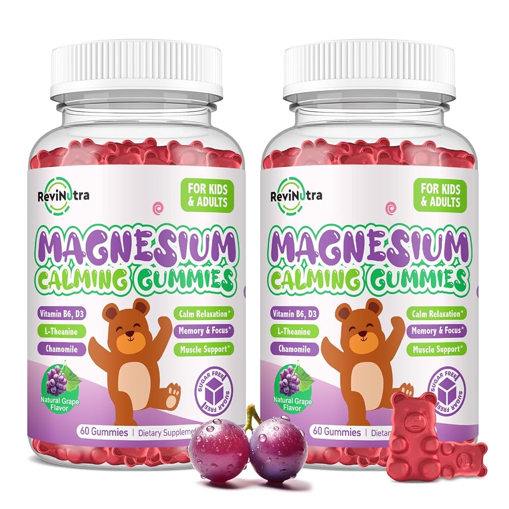 ReviNutra Magnesium Gummies for Kids - Magnesium Glycinate