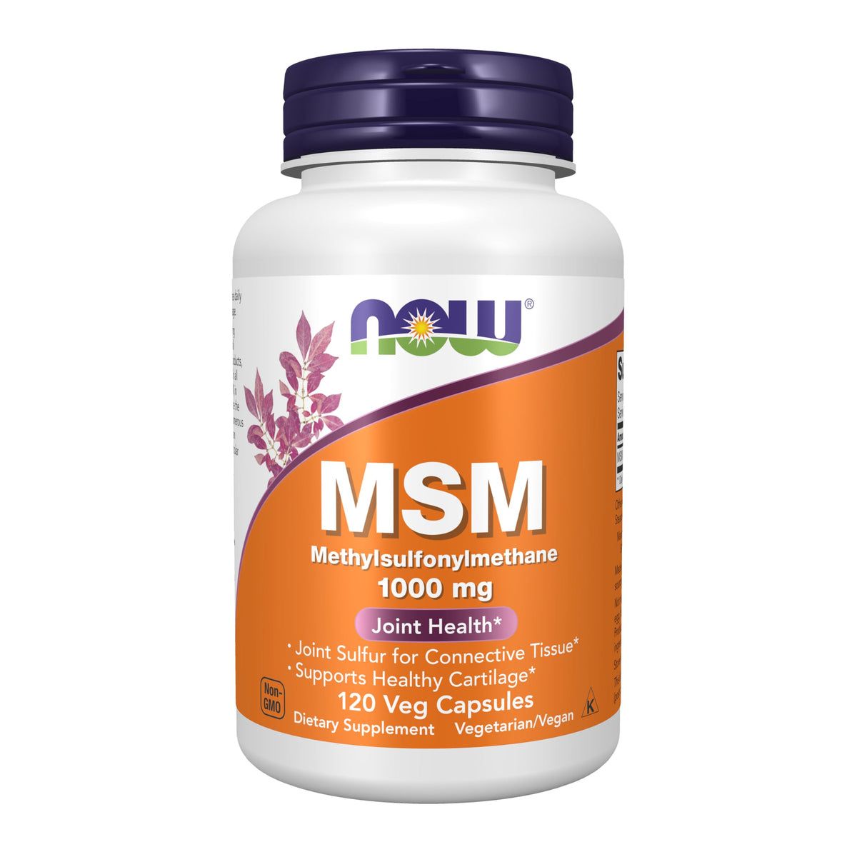 Now Foods MSM 1000mg Joint Support - 120 Capsules