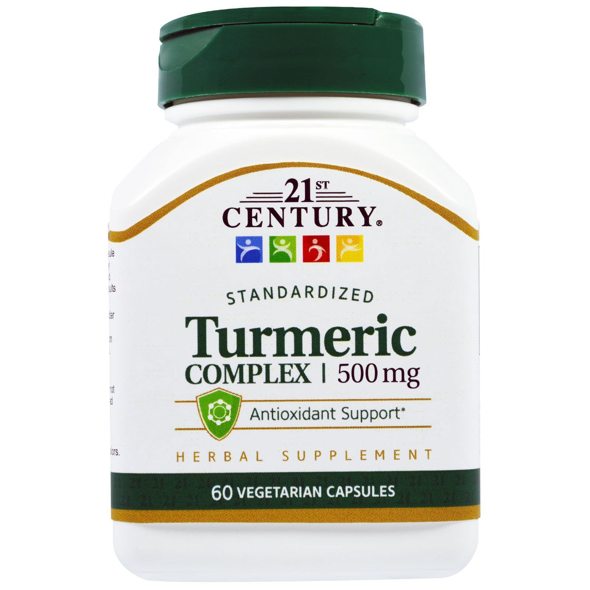 21st Century Turmeric Complex 500 mg - 180 Vegetarian Capsules