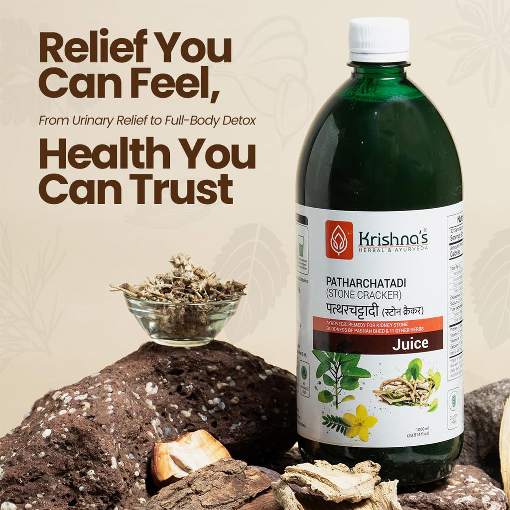 Krishna's Herbal & Ayurveda Patharchatadi Juice - 1000 ml - image 8