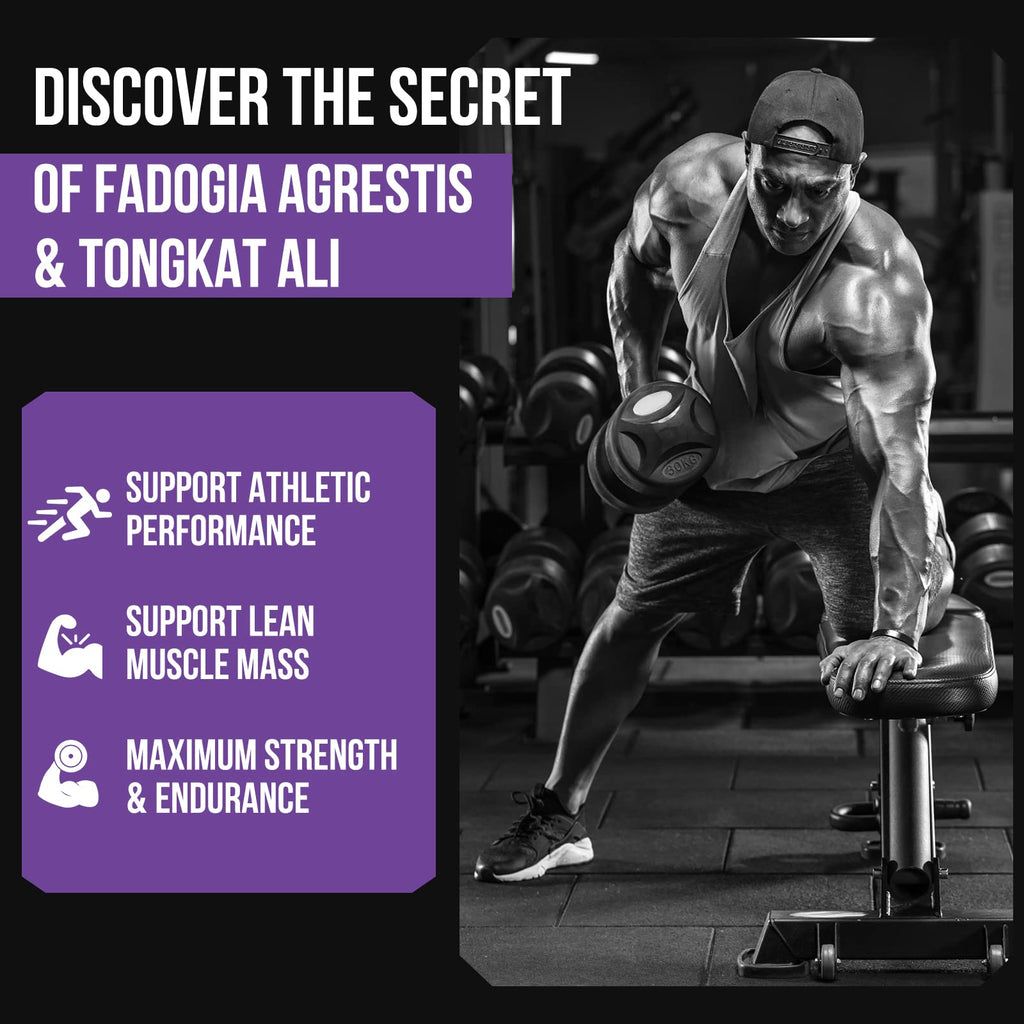 Thalacy 2400mg Fadogia Agrestis Tongkat Ali Supplement - Fadogia