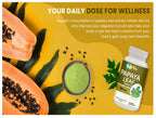 WAY 4 ORGANIC W4O Papaya Leaf Extract Capsules (Tablets) - 500 mg 240
