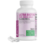 Bronson Ultra Biotin Hair, Skin & Nails - 10,000 mcg