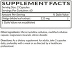 Futurebiotics Ginkgo Biloba 500mg Extra Strength Supports Brain