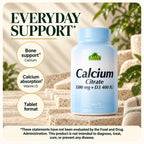 ALFA VITAMINS Calcium 1500mg & Vitamin D3 Bone Support - 60 Tablets - image 2