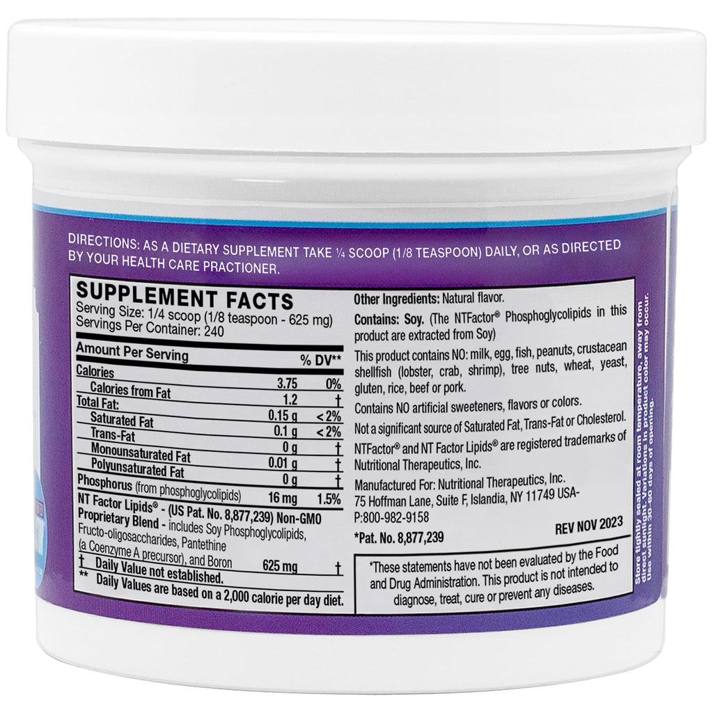 Nutritional Therapeutics NTFactor Lipids Powder - 240 Servings - image 2