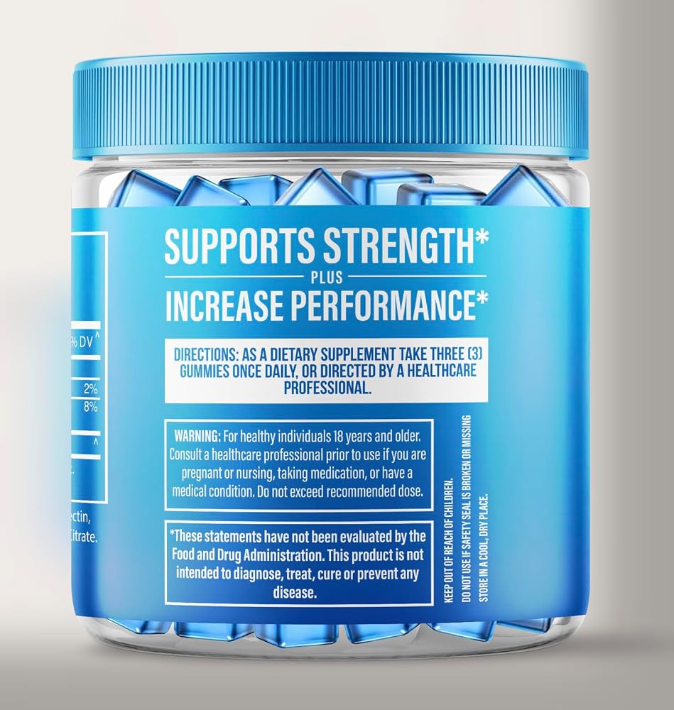 Nutravia Creatine Gummies with 5g Creatine Monohydrate - 90 Gummies - image 3