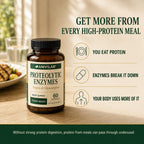 AMVILAB Proteolytic Enzymes Trypsin & Chymotrypsin - 60 Capsules - image 6