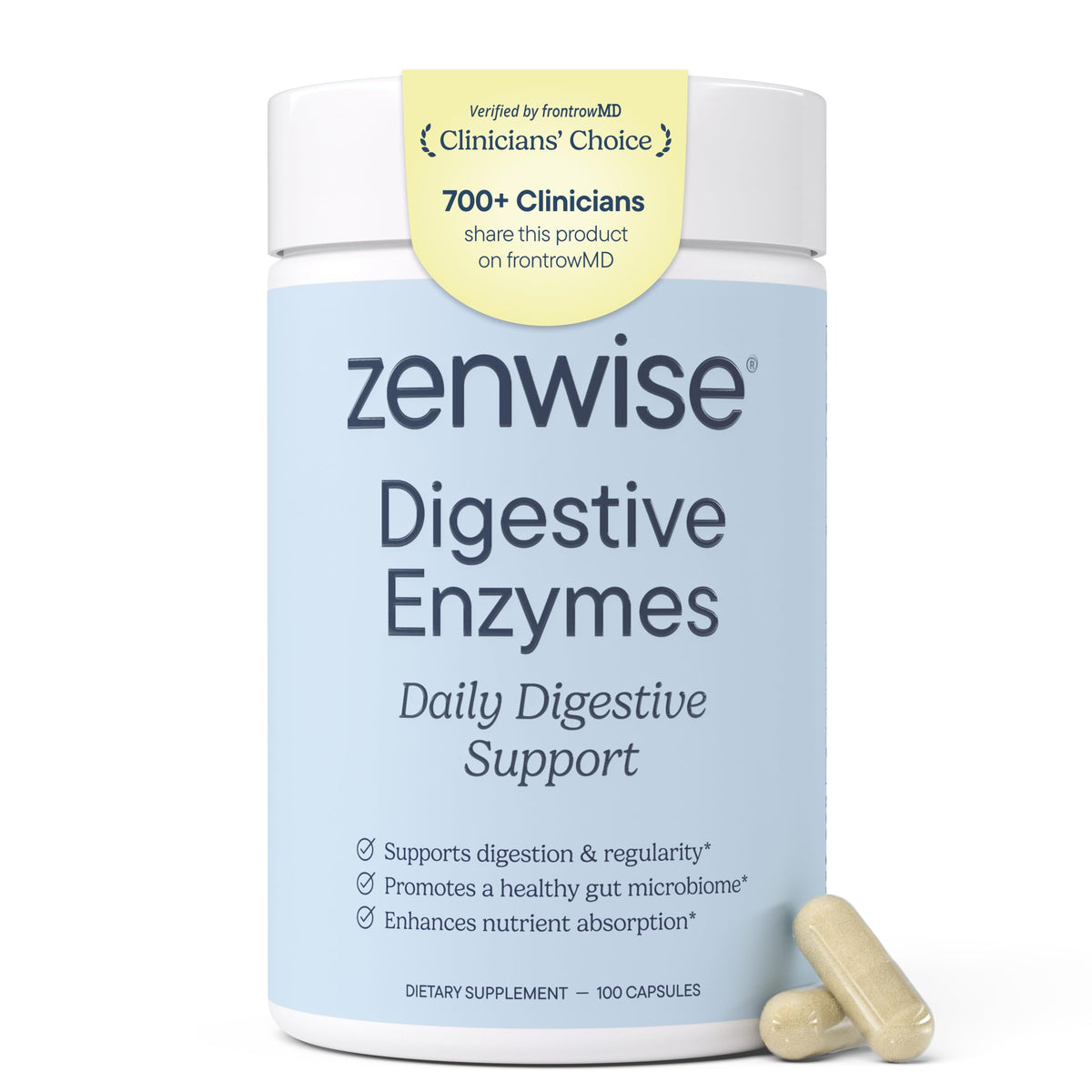 Zenwise Health Digestive Enzymes with Bromelain & Papaya - Multi