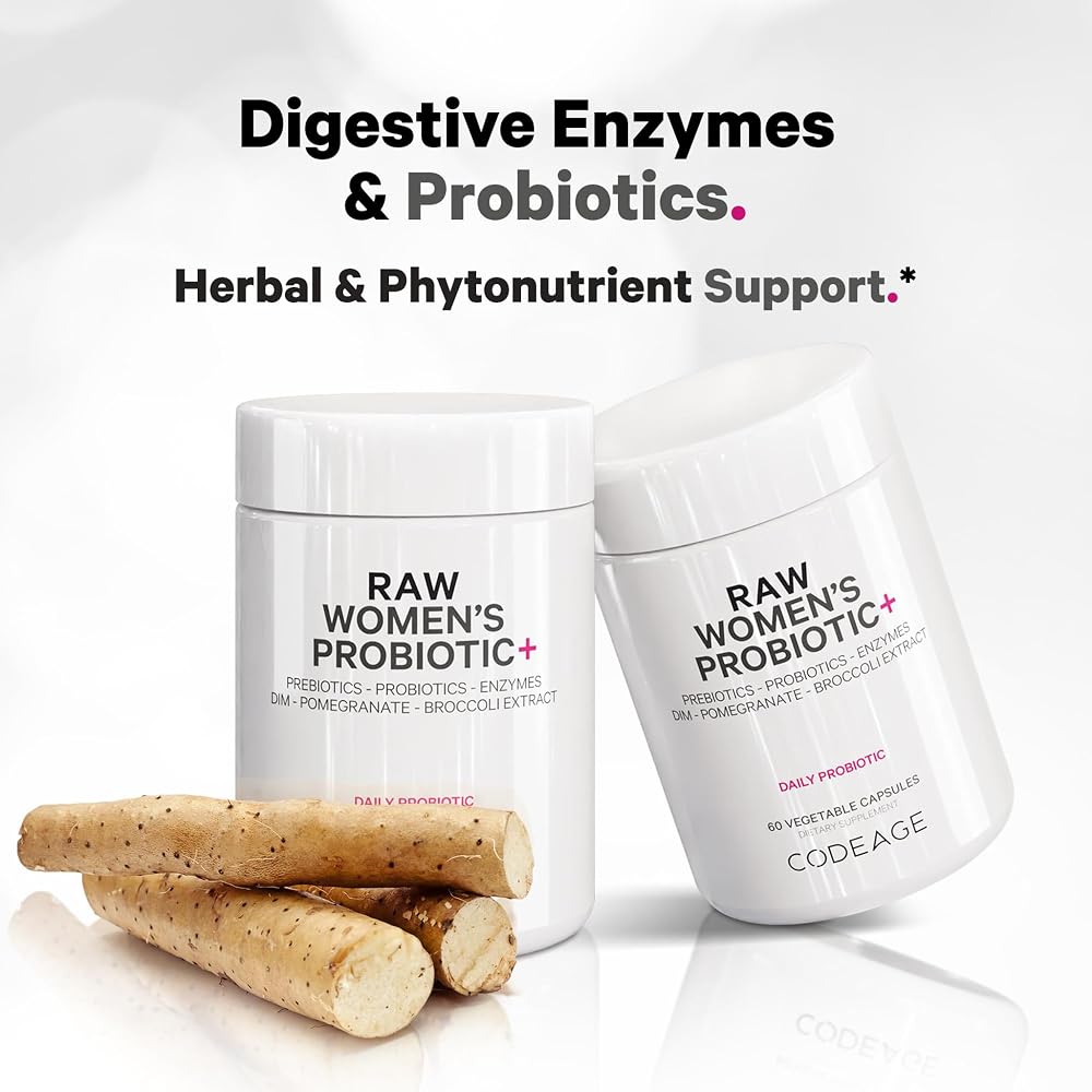 Codeage Raw Women's Probiotic+ - 34 Strains, 100B CFU - 60 Capsules - image 3