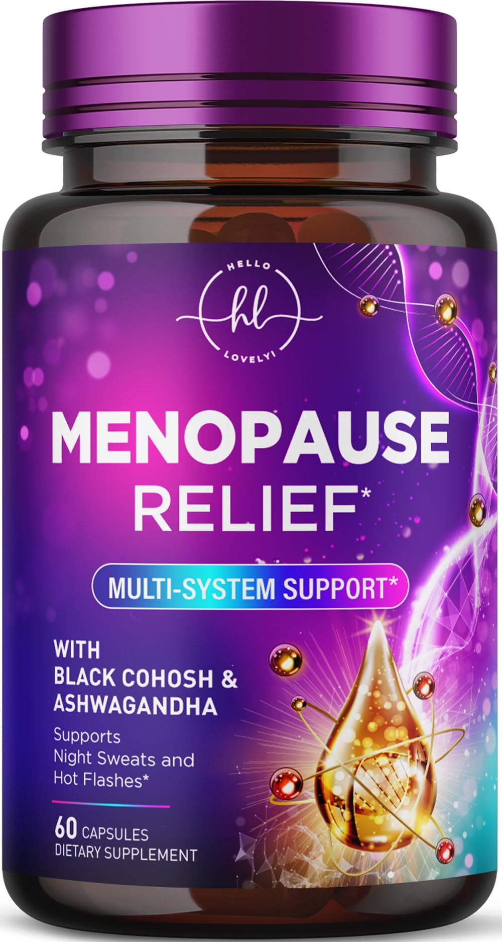 Hello Lovely! Menopause Support Capsules - 60 Capsules