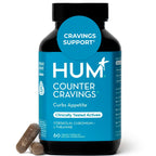 HUM Counter Cravings Chromium & L-Theanine Appetite Support - 60 Capsules