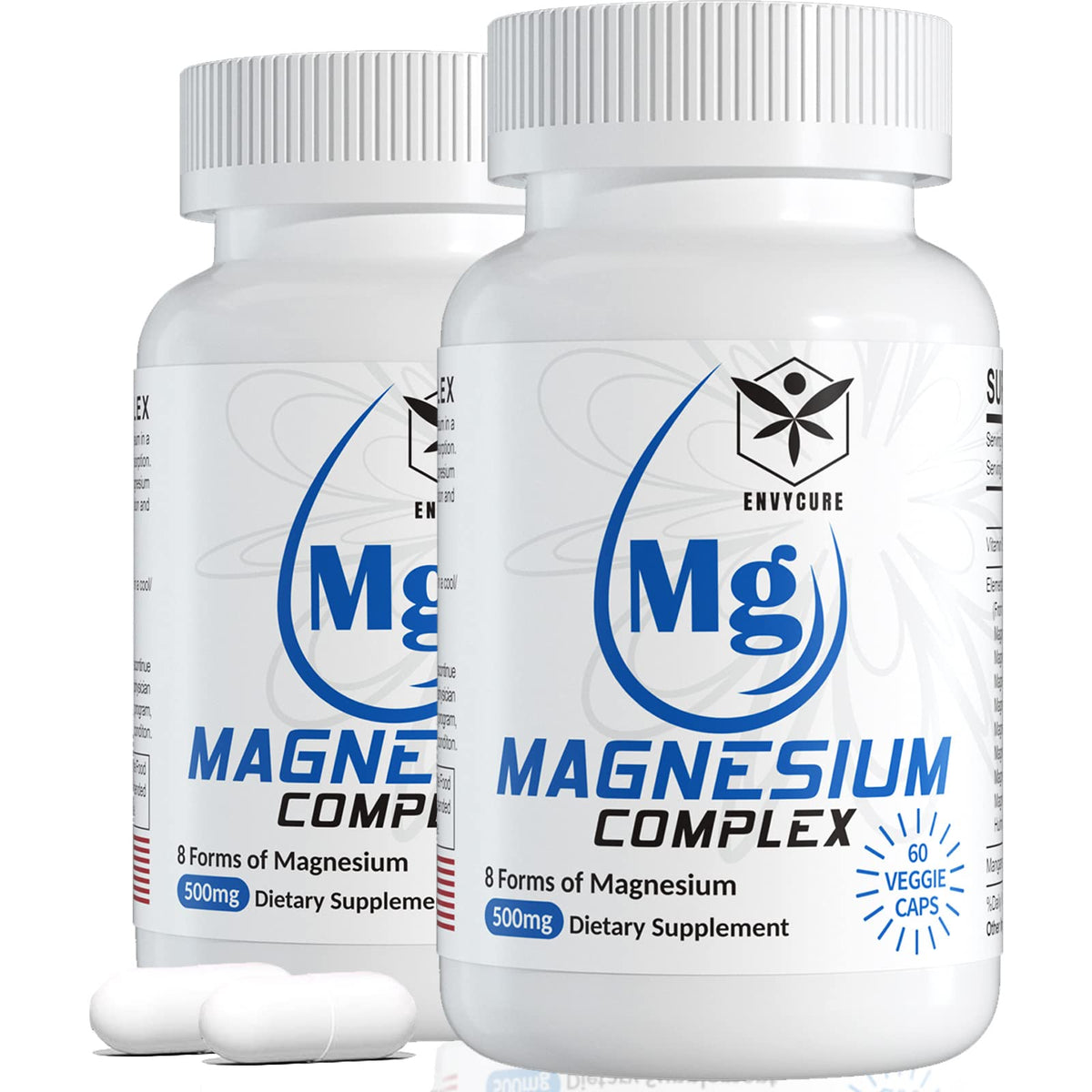 EnvyCure Magnesium Complex 8 Forms 500mg - 120 Capsules