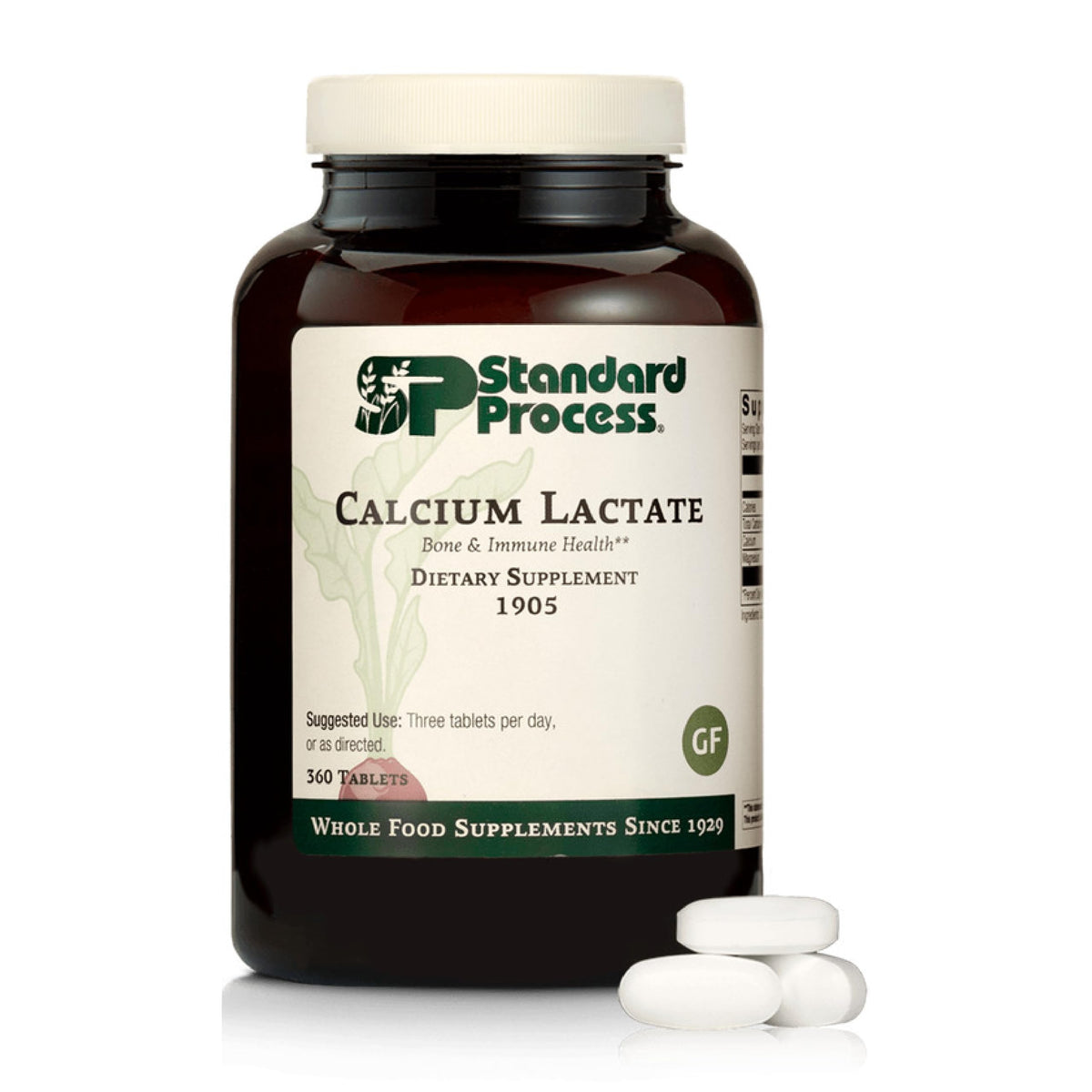 Standard Process Calcium Lactate, Bone & Immune Supplement