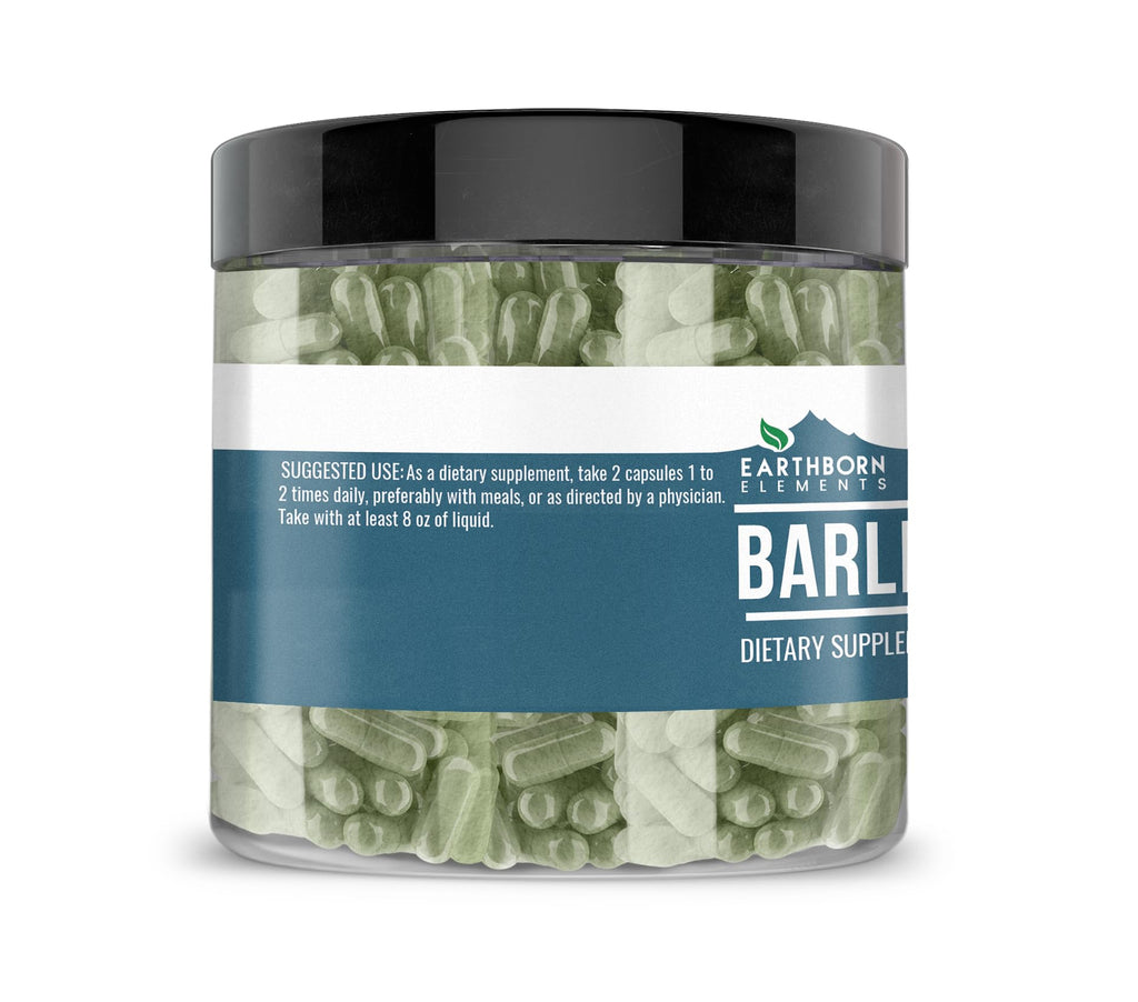 Earthborn Elements Barley Grass - 200 Capsules - image 3