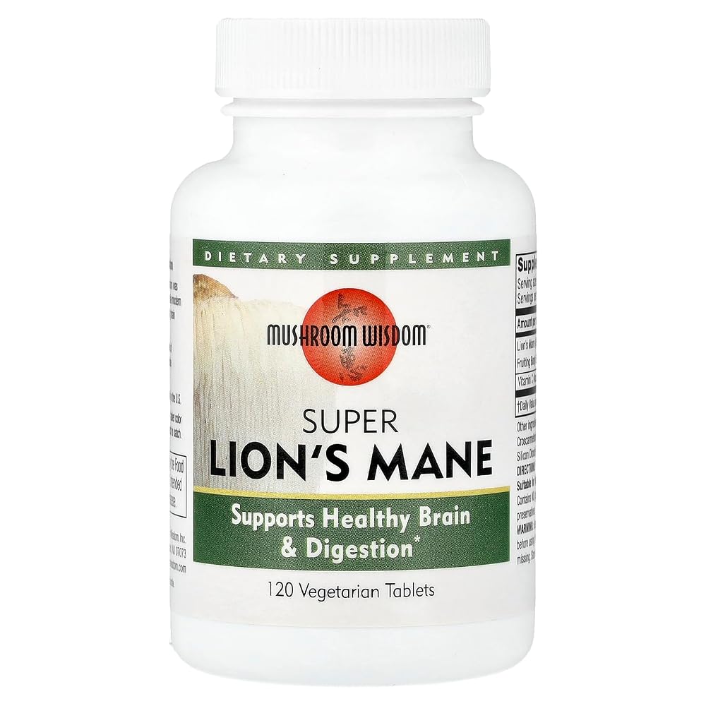 Mushroom Matrix Lion's Mane Super Extract - 120 Vegetarian Tablets