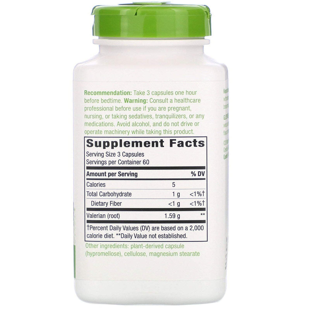 TOPNaturePlus Nature's Way Valerian Root 1,590 mg Sleep Aid - 180 Capsules - image 2