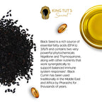 KING TUT'S SECRET Black Seed Capsules 500 mg - 100 Softgels - image 3