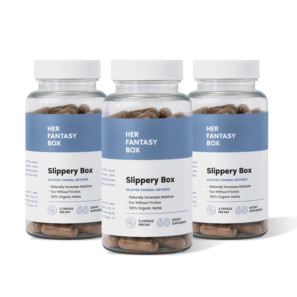 Her Fantasy Box Slippery Elm Bark Vaginal Moisturizer - 30 Capsules