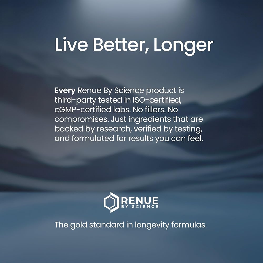 Renue By Science P.E.A. Liposomal Palmitoylethanolamide - 90 Capsules - image 9