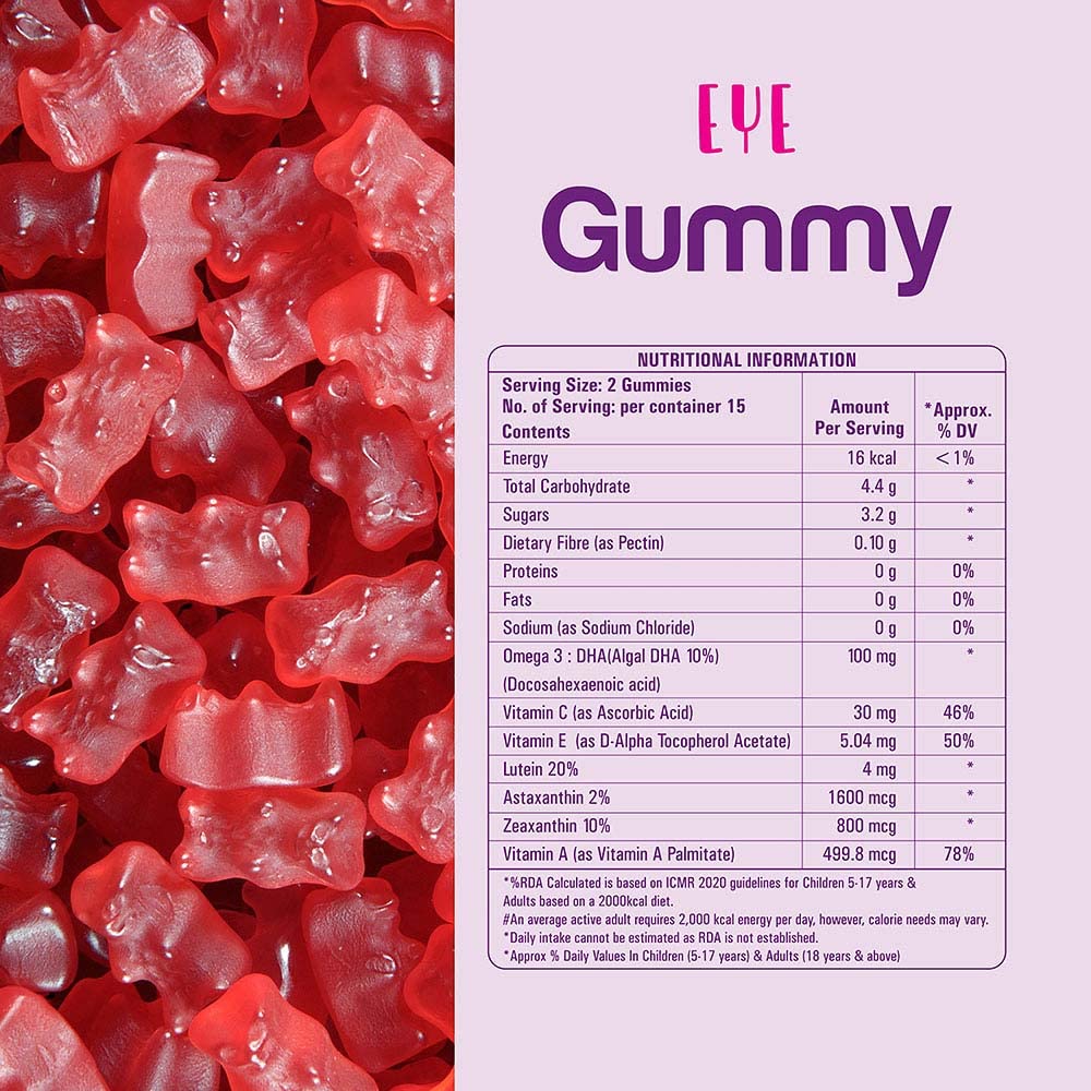 Desi Nutri Eye Gummy - 30 Gummies - image 5