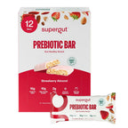 Supergut GLP-1 Boosting Prebiotic Bars Strawberry Almond - 12 Count