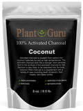 Plant Guru Activated Charcoal Powder Food Grade - 8 oz