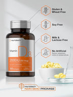 Horbäach Vitamin D3 2000 IU - 150 Softgels - image 5