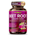 GriMed Beet Root 1500mg with Grape Seed Extract - 180 Capsules