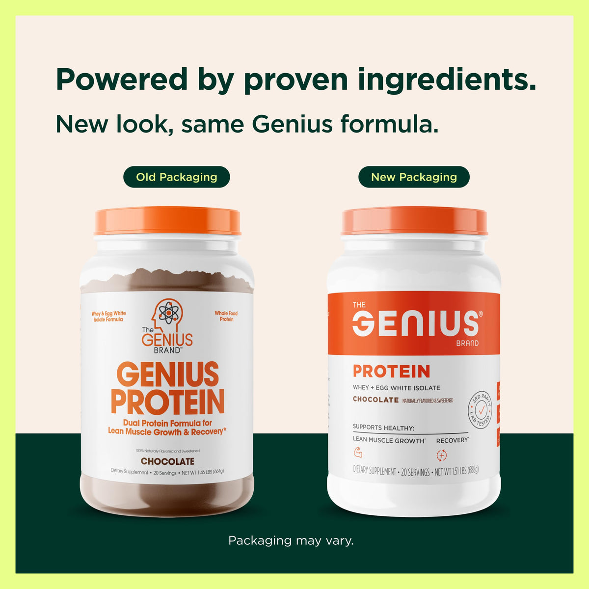 The Genius Brand Genius Protein Powder