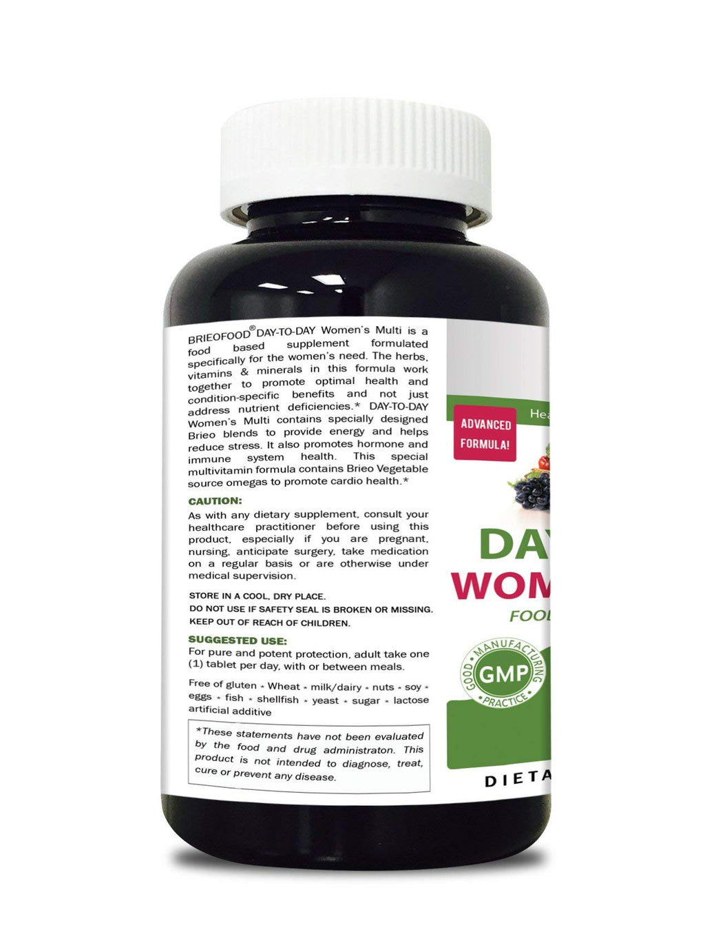Brieofood Day-to-Day Women's Multi with Omegas - 180 Tablets - image 6