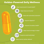 GoodlifePick Premium Turmeric Curcumin Capsules with Ginger & Black