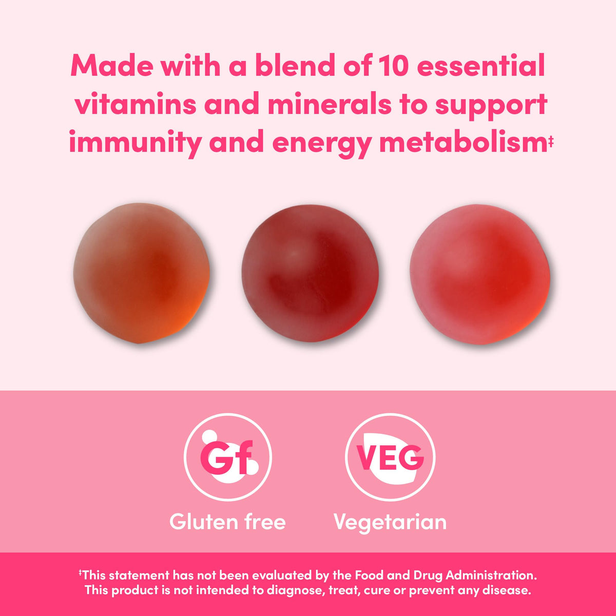 Amazon Elements Women's Organic Multivitamin Gummies - 90 Gummies - image 3