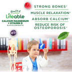 Lifeable Kids Calcium Magnesium Zinc Gummies with Vitamin D3 - 90 Gummies - image 3