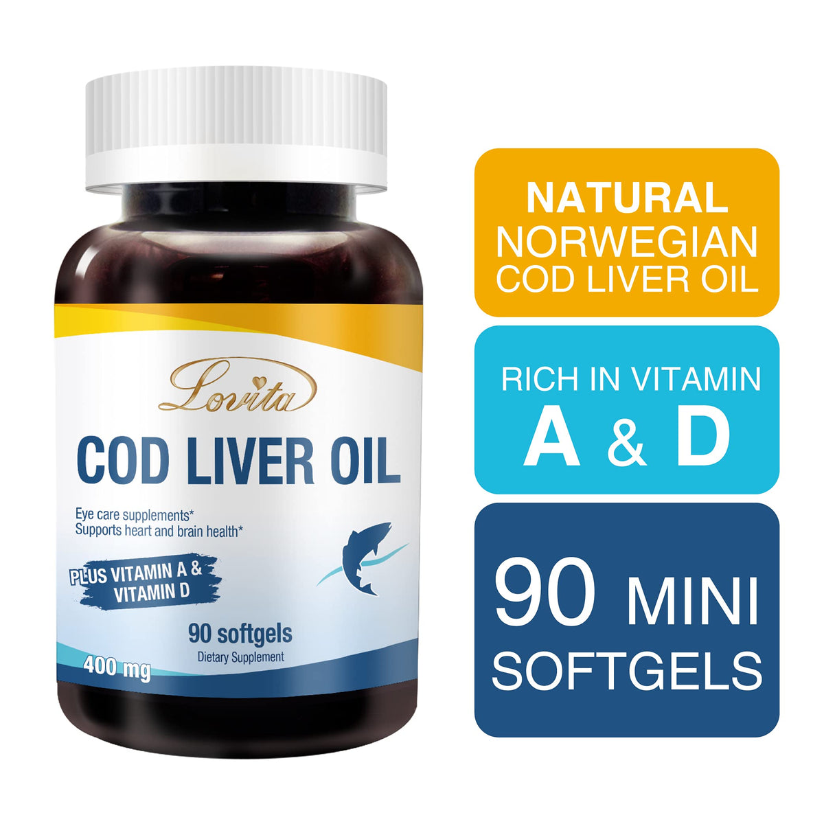 LOVITA Norwegian Cod Liver Oil