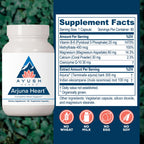 Ayush Herbs Arjuna Heart Natural Arjuna - 90 Vegetarian Caplets - image 3