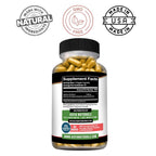 Kaya Naturals Berberine HCL Extract 1200mg - Immune System - Gluco