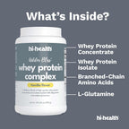 Hi-Health Udder Bliss Whey Protein Complex Powder Vanilla - 2 Pounds - image 2