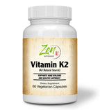 Zen Supplements Vitamin K2 45mcg MK-7 Bone & Heart Support