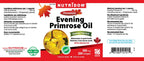Nutridom Evening Primrose Oil Omega-6 & GLA 500mg - 200 Softgels - image 2