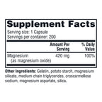 Twinlab Magnesium Caps 420 mg - 400 Count (2 Pack) - image 2