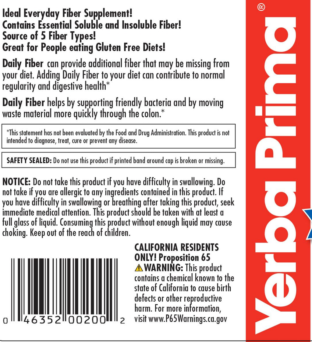 Yerba Prima Daily Fiber Formula Powder - 24 oz - image 6