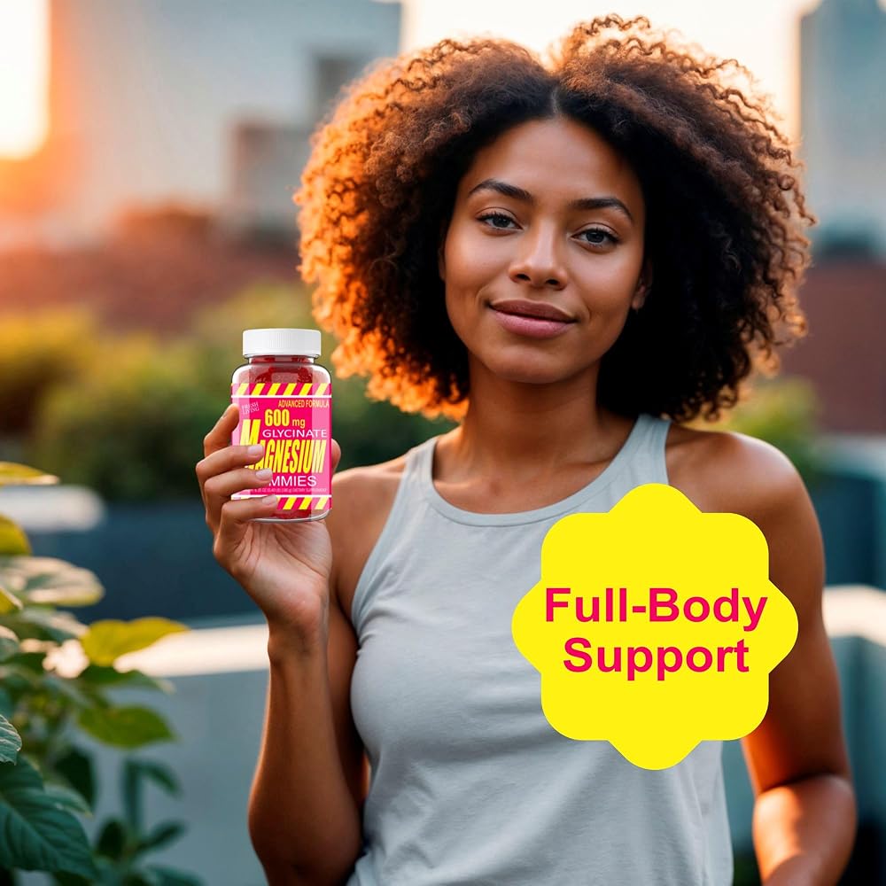 BIZYAC Magnesium Glycinate 400mg Gummies with L-Threonate & Ashwagandha - image 4