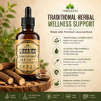 HERBALICIOUS Licorice Root Glycyrrhiza Glabra - Organic Herbal