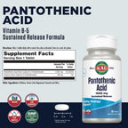 KAL 1000 Mg Pantothenic Acid Tablets