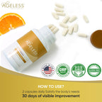 Ageless Foundation Laboratories HGH Ultra MAX Gold - 90 Capsules - image 5