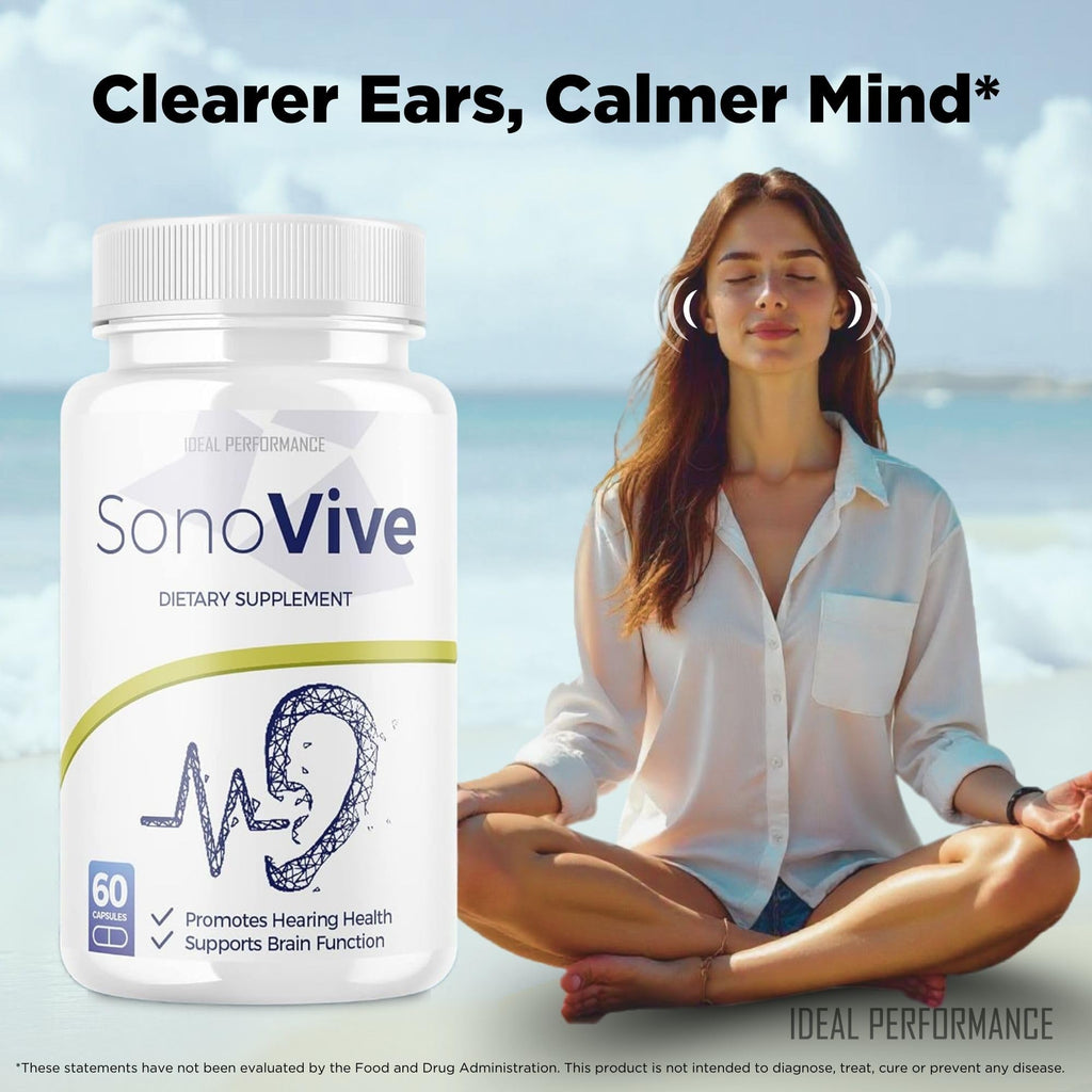 IDEAL PERFORMANCE Sonovive Capsules for Ear Comfort - 60 Capsules - image 5