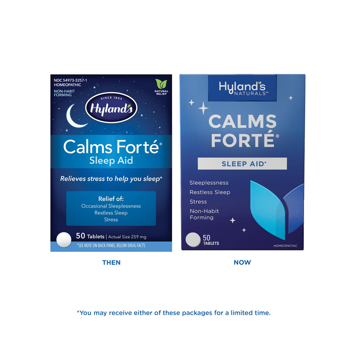 Hyland's Calms Forte Sleep Aid - 50 Tablets - image 2