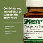 Standard Process Prolamine Iodine, Thyroid & Endocrine Support